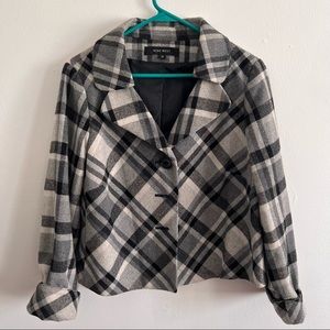 NINE WEST Waist Length Pea Coat (Sz 10)